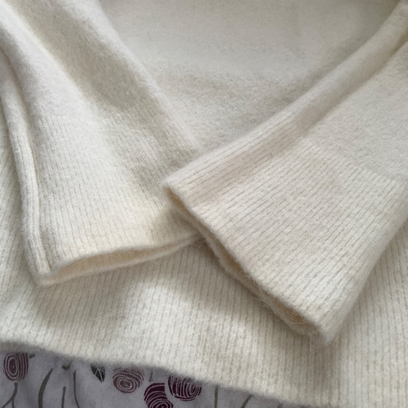 & Other Stories alpaca wool blend ribbed turtleneck sweater Small - Picture 7 of 13